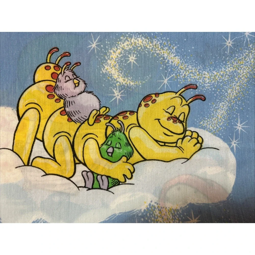 Vtg Original 1986 Teddy Ruxpin Grubby Pillowcases Set Of 2 Alchemy Inc Standard